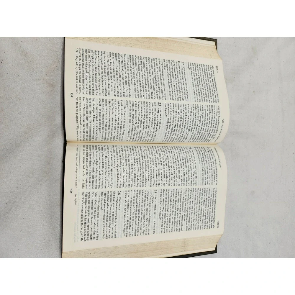 The Living Bible Paraphrased Tyndale House 1974 Vintage Green Hardcover Bible